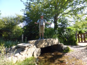 We were so very lucky that it had not rained. Many small rivers become pretty wide and deep following usual rain