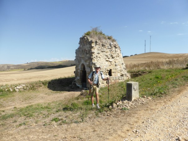 12 th century Hermitage of Saint Felix - who lived in this complete with his eco roof!