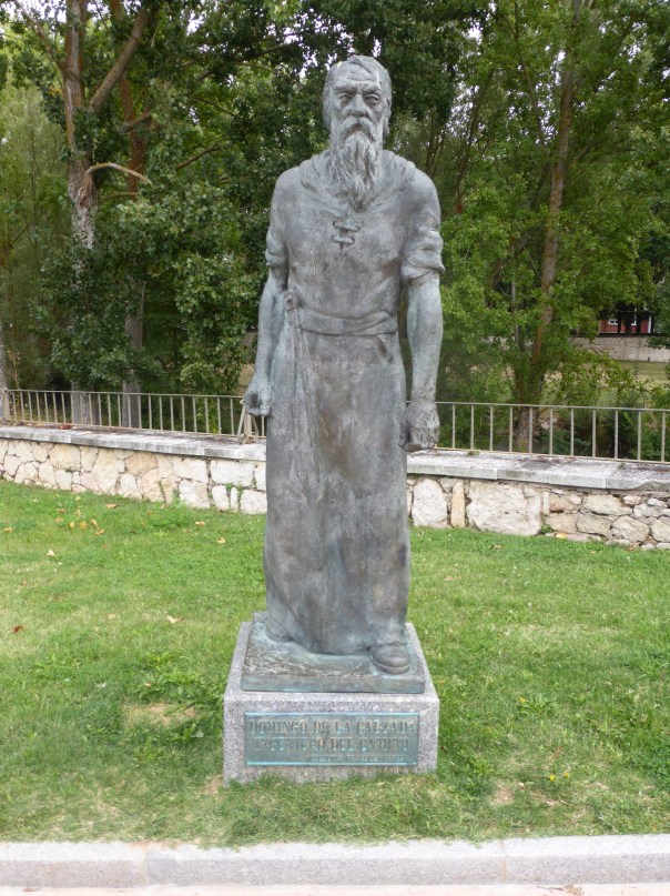 And to all our engineer friends out here: the following is an engineering commercial:  The Camino de Santiago was built by an engineer, named Domingo de la Calzada highly revered for having built bridges, hospitals and hotels along the Camino. He was born in 1019  - 995 years ago