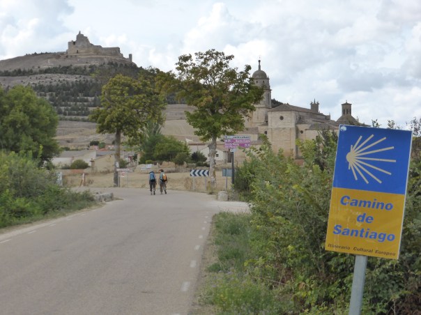 Thats the castle we were going to walk to.... yes, it shows how walking the Camino can change your attitude about a 'little hill' !