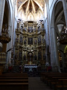 That is probably 50 feet high - all gold gilt. Makes you wonder where the money came from....