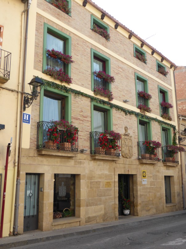 the front of our little hotel