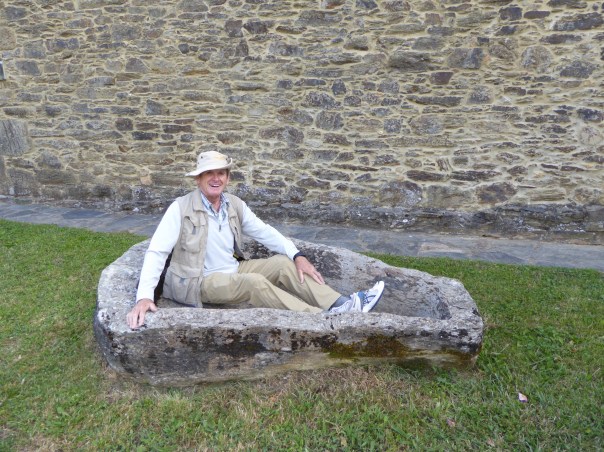 After a long day on the Camino, there is nothing better than to soak away your aches in a tub. 