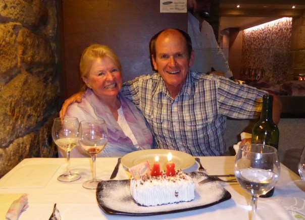 Celebrating our 48th wedding anniversary 