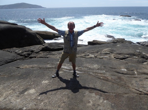 Finally, at Finisterre, the end of the world. The exact rock from which Martin Sheen threw the ashes, the last scene in the movie 