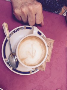 A special Pilgrims coffee.